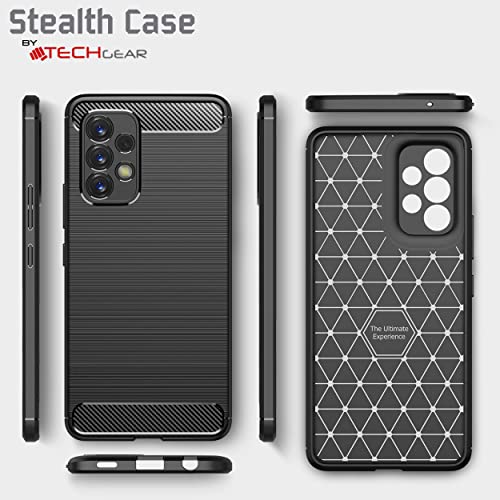 [Stealth Case] Samsung Galaxy A53 5G Soft Protective Slim Cover with Carbon Fibre Detailing