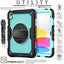 [UTILITY Case] Full Body Shockproof Case with Stand, Hand & Shoulder Strap for Apple iPad 11th & 10th Generation, iPad 2025 / 2022