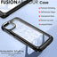 [Fusion Armour Case] Premium Hybrid Tough Heavy Duty, Rugged, Clear Back Bumper Case for Apple iPhone 14 Pro Max 6.7"