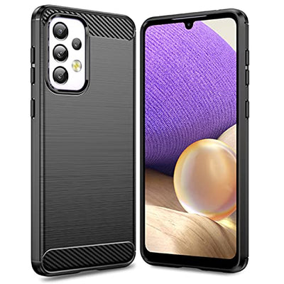[Stealth Case] Samsung Galaxy A33 5G Soft Protective Slim Cover with Carbon Fibre Detailing