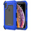 [Contender Case] iPhone XS Max Heavy Duty Case with Built-in Screen Protector, 360 [Full Body] Protective Cover with Kick Stand