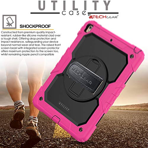 [UTILITY Case] Full Body Shockproof Case with Stand, Hand & Shoulder Strap for Apple iPad Air 3rd Gen 2019 / iPad Pro 10.5"