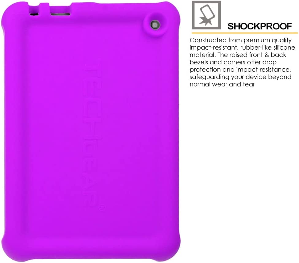 [Bumper Case] Shockproof Soft Easy Grip Case for Amazon Fire 7" (2022 / 12th Generation)