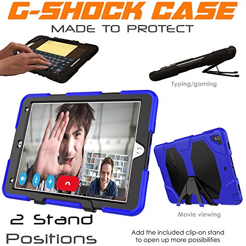 [G-SHOCK Case] Heavy Duty Long Survival Screen Protector Case for Apple iPad Air 3 2019, iPad Pro 10.5"