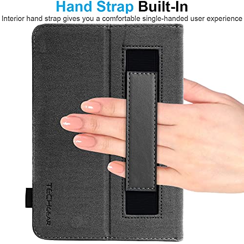 [Folio Case] Smart Cover Stand with Auto Sleep/Wake & Hand Strap For Amazon Fire HD 10" / HD 10" Plus (2021/11th Generation)