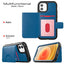 Tough Armoured Wallet 360 ShockProof Case with Card Slots & Stand for Apple iPhone 12 Mini