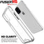 [Fusion HD Case] Shockproof Fused Gel Bumper & Hard Back Slim Clear Cover for iPhone 11 Pro