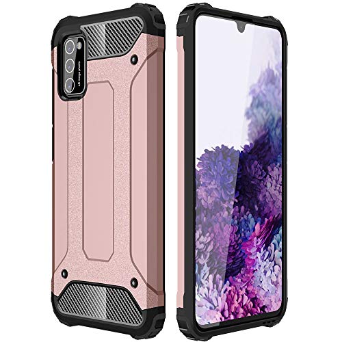 [Tough Armoured Case] ShockProof Dual-Layer Protective Heavy Duty Cover for Samsung Galaxy A41