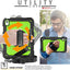 [UTILITY Case] Full Body Shockproof Case with Stand, Hand & Shoulder Strap for Apple iPad 11th & 10th Generation, iPad 2025 / 2022