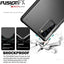 [Fusion FX Case] Slim & Light Tough Fused Gel Bumper & Hard Back Matte Case for Samsung Galaxy Note 20