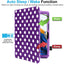 [Folio Case] Smart Cover Stand with Auto Sleep/Wake & Hand Strap For Samsung Galaxy Tab A8 10.5" (SM-X200 / SM-X205)