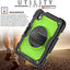 [UTILITY Case] Full Body Shockproof Case with Stand, Hand & Shoulder Strap for Apple iPad Mini 7 / Mini 6 8.3" [7th / 6th Generation]