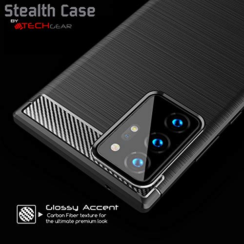 [Stealth Case] Samsung Galaxy Note 20 Ultra Soft Protective Slim Cover with Carbon Fibre Detailing