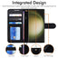 [Wallet Case] Protective Cover with Cash & Card Holder, Stand and Wrist Strap For Samsung Galaxy S23 Ultra