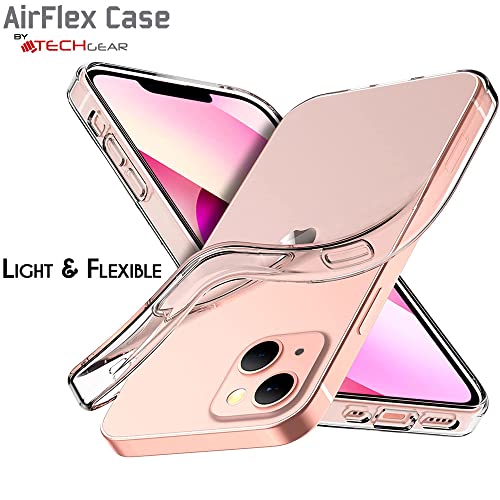 [AirFlex Case] Crystal Clear Slim & Light, Protective,  Soft Gel Cover for iPhone 14