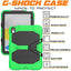 [G-SHOCK Case] Heavy Duty Long Survival Screen Protector Case for Apple iPad 11th & 10th Generation, iPad 2025 / 2022