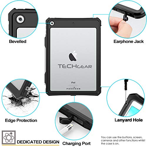 [Poseidon Case] Waterproof Case for iPad 10.2" 2021 / 2020 / 2019 (9th / 8th / 7th Generation)