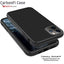 [CarbonFi Case] Flexible Shockproof  Slim Fit Case Cover with Carbon Fibre Detailing for iPhone 11 Pro Max