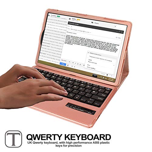 [Strike Folio] Keyboard Case for Samsung Galaxy Tab S6 Lite 10.4" (SM-P610 / P613 / P615/P619)