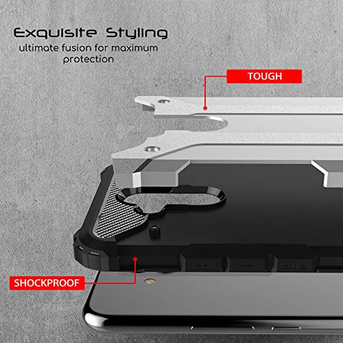 [Tough Armoured Case] ShockProof Dual-Layer Protective Heavy Duty Cover for Honor 20 Lite