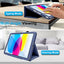[Folio Case] Smart Cover Stand with Auto Sleep/Wake & Hand Strap For Apple iPad 11th & 10th Generation, iPad 2025 / 2022