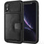 Tough Armoured Wallet 360 ShockProof Case with Card Slots & Stand for Apple iPhone XR