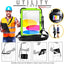 [UTILITY Case] Full Body Shockproof Case with Stand, Hand & Shoulder Strap for Apple iPad 11th & 10th Generation, iPad 2025 / 2022