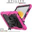 [UTILITY Case] Full Body Shockproof Case with Stand, Hand & Shoulder Strap for Apple iPad 11th & 10th Generation, iPad 2025 / 2022