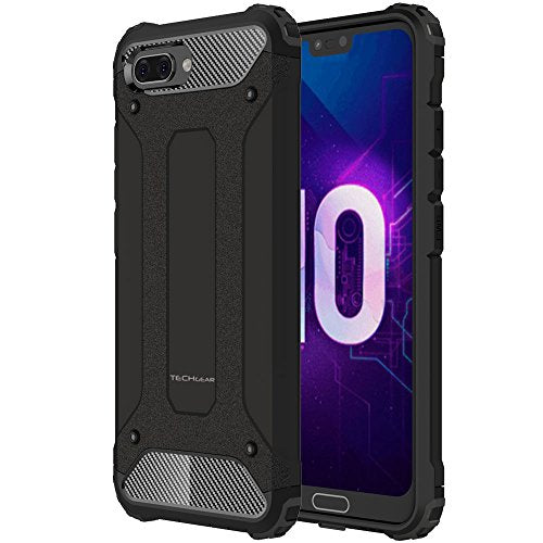[Tough Armoured Case] ShockProof Dual-Layer Protective Heavy Duty Cover for Honor 10