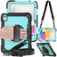 [UTILITY Case] Full Body Shockproof Case with Stand, Hand & Shoulder Strap for Apple iPad 11th & 10th Generation, iPad 2025 / 2022