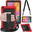 [UTILITY Case] Full Body Shockproof Case with Stand, Hand & Shoulder Strap for Samsung Galaxy Tab A 10.1" 2019 (SM-T510 / SM-T515)