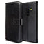 [Wallet Case] Protective Cover with Cash & Card Holder, Stand and Wrist Strap For Samsung Galaxy S9 Plus