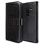 [Wallet Case] Protective Cover with Cash & Card Holder, Stand and Wrist Strap For Samsung Galaxy S9 Plus