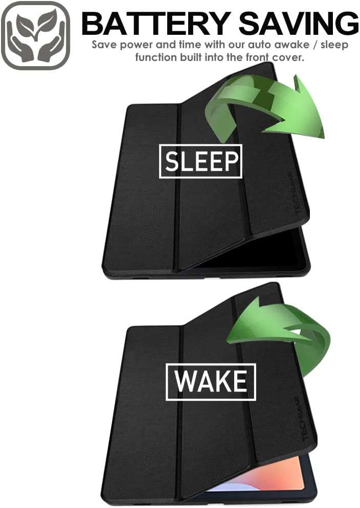 [Smart Case] Slim Stand Cover with Auto Sleep/Wake for Samsung Galaxy Tab S6 Lite 10.4" (SM-P610 / P613 / P615 / P619)