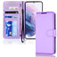 [Wallet Case] Protective Cover with Cash & Card Holder, Stand and Wrist Strap For Samsung Galaxy S21 Plus