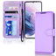 [Wallet Case] Protective Cover with Cash & Card Holder, Stand and Wrist Strap For Samsung Galaxy S21 Plus