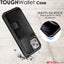 Tough Armoured Wallet 360 ShockProof Case with Card Slots & Stand for Apple iPhone 12 Pro Max
