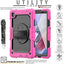 [UTILITY Case] Full Body Shockproof Case with Stand, Hand & Shoulder Strap for Samsung Galaxy Tab A7 Lite 8.7" (SM-T220 / SM-T225)