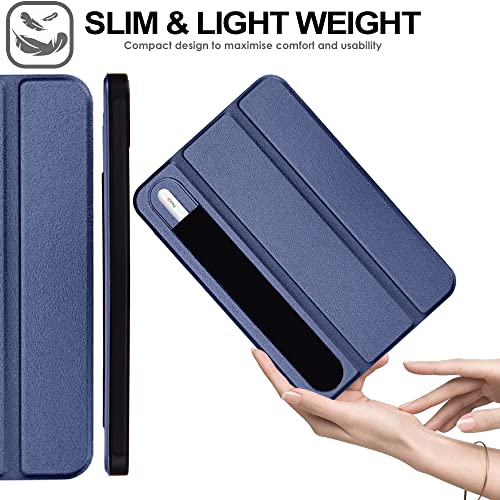 [Smart Case] Slim Stand Cover with Auto Sleep/Wake for Apple iPad Mini 7 / Mini 6 8.3" [7th / 6th Generation]