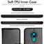 [Wallet Case] Protective Cover with Cash & Card Holder, Stand and Wrist Strap For Nokia 3.4