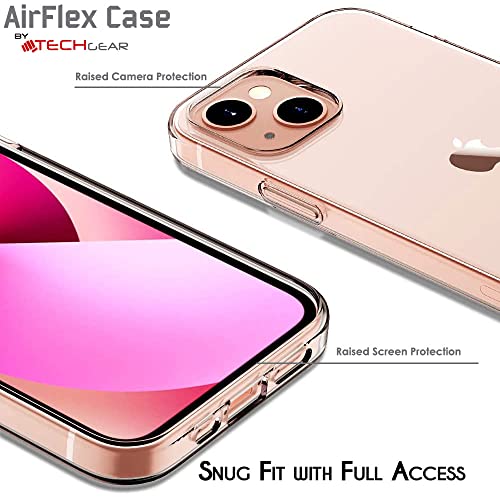 [AirFlex Case] Crystal Clear Slim & Light, Protective,  Soft Gel Cover for iPhone 14