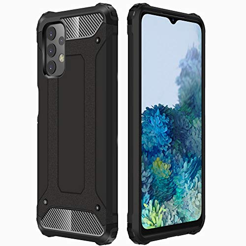 [Tough Armoured Case] ShockProof Dual-Layer Protective Heavy Duty Cover for Samsung Galaxy A13