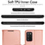 [Wallet Case] Protective Cover with Cash & Card Holder, Stand and Wrist Strap For Samsung Galaxy A02s