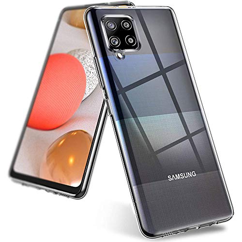 [AirFlex Case] Crystal Clear Slim & Light, Protective,  Soft Gel Cover for Samsung Galaxy A12