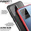 [Fusion FX Case] Slim & Light Tough Fused Gel Bumper & Hard Back Matte Case for Samsung Galaxy S20 Ultra