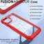 [Fusion Armour Case] Premium Hybrid Tough Heavy Duty, Rugged, Clear Back Bumper Case for Apple iPhone 14 Pro Max 6.7"
