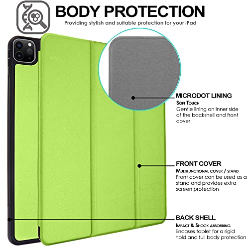 [Smart Case] Slim Stand Cover with Auto Sleep/Wake for Apple iPad Pro 11" 2022, 2021, 2020 & 2018 [4th, 3rd, 2nd & 1st Generations]