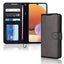 [Wallet Case] Protective Cover with Cash & Card Holder, Stand and Wrist Strap For Samsung Galaxy A32 5G