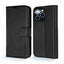 [Leather Wallet Case] Genuine Leather [RFID Blocking] Magnetic Flip Case with Card & Slots and Stand For iPhone 14 Pro
