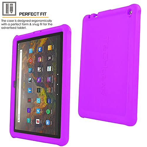 [Bumper Case] Shockproof Soft Easy Grip Case for Amazon Fire HD 10" / HD 10 Plus 11th Generation / 2021